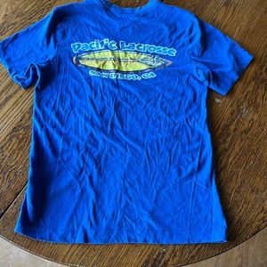 Nike Pacific Lacrosse Drifit T-shirt in royal Blue size small